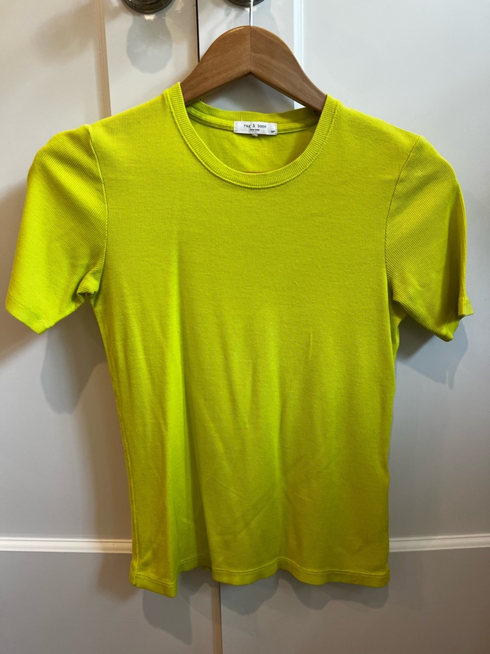 Rag & Bone Ribbed Tee - Picture 2 of 8